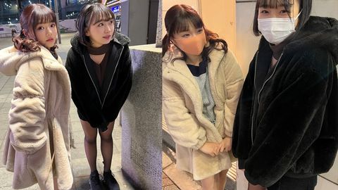 534IND-075 【個人撮影】ぴえん系女子2人組と奇跡の3P